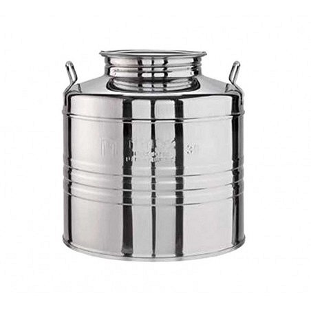 Stainless steel honey jar