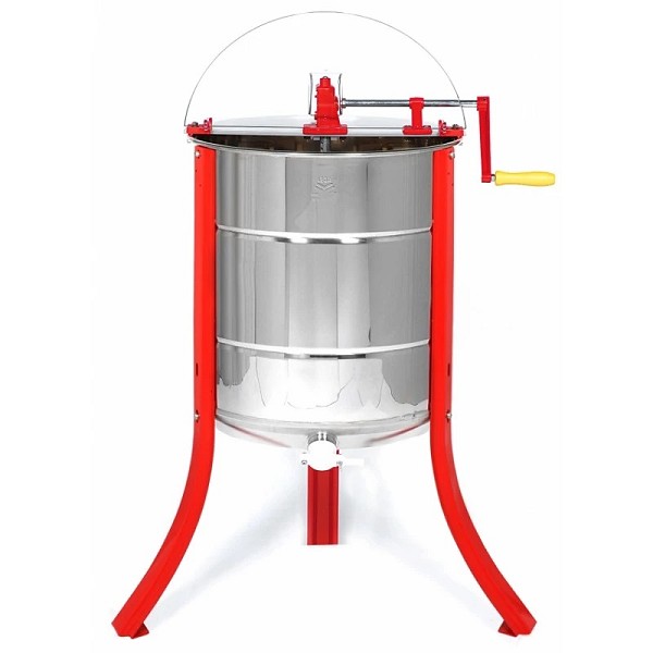 Manual honey extractor 4 frames in stainless steel